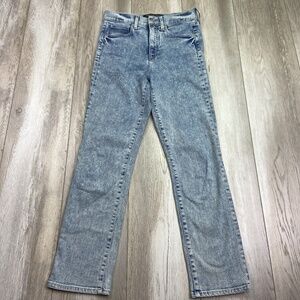 Veronica Beard High Rise Jeans in Soft Blue